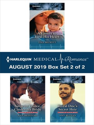 cover image of Harlequin Medical Romance August 2019, Box Set 2 of 2
